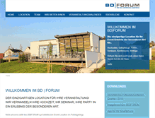 Tablet Screenshot of bd-forum.net